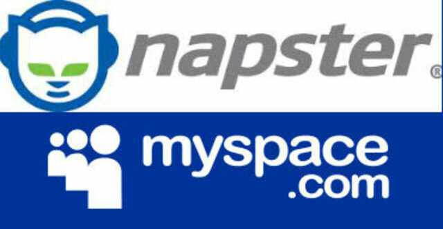 Napster y MySpace