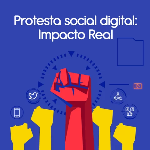 Una importante protesta en línea en enero