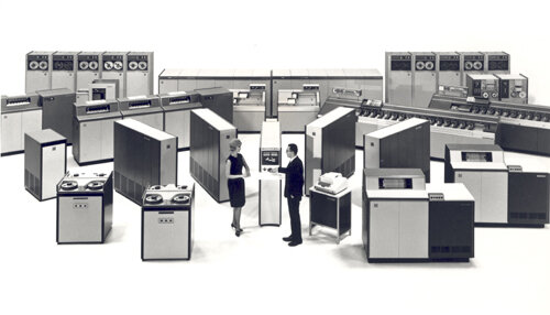 la Burroughs B-2500 y B-3500 (1966)