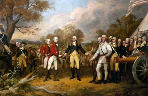 End of American Revolution