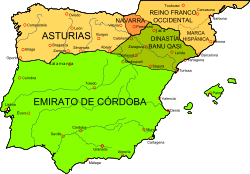 Carlomagno establece la Marca Hispánica