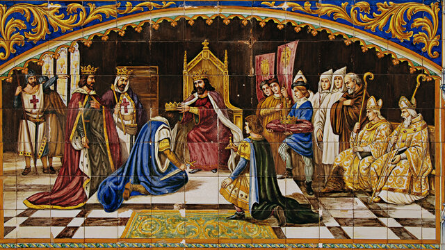 Sancho III divide el reino entre sus cuatro hijos