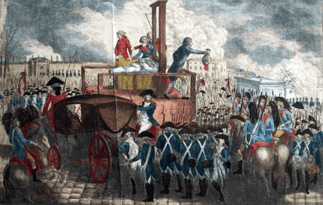 EJECUCIÓN DE LUIS XVI (FRANCIA)