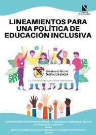 LINEAMIENTOS DE EDUCACIÓN INCLUSIVA