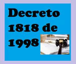 Decreto 1818