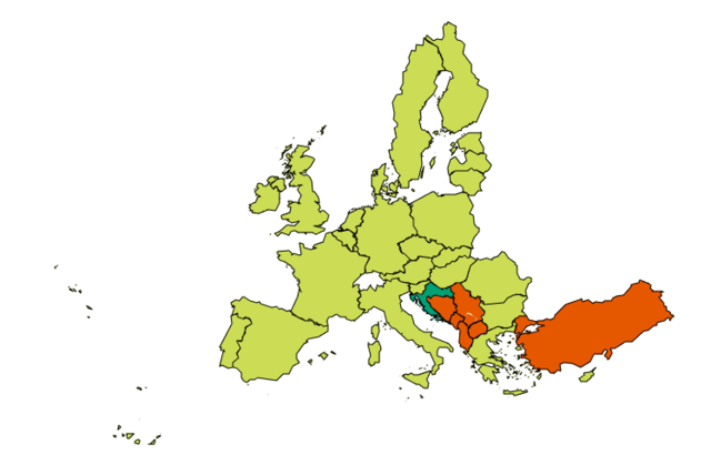 Europa dos 28 ( 7º alargamento)