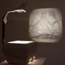 Primer Proyector de acetato