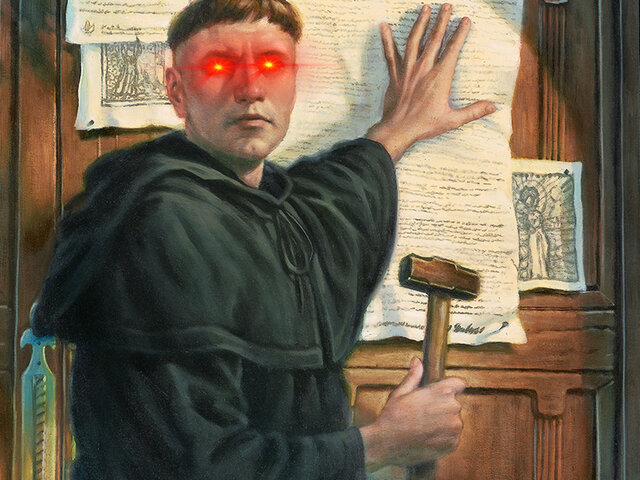 The Ninety Five theses by Martin Luther