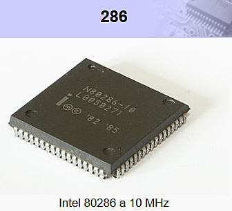 Los procesadores de 16 bits, 25 MHz.