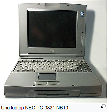 Laptop NEC PC-9821
