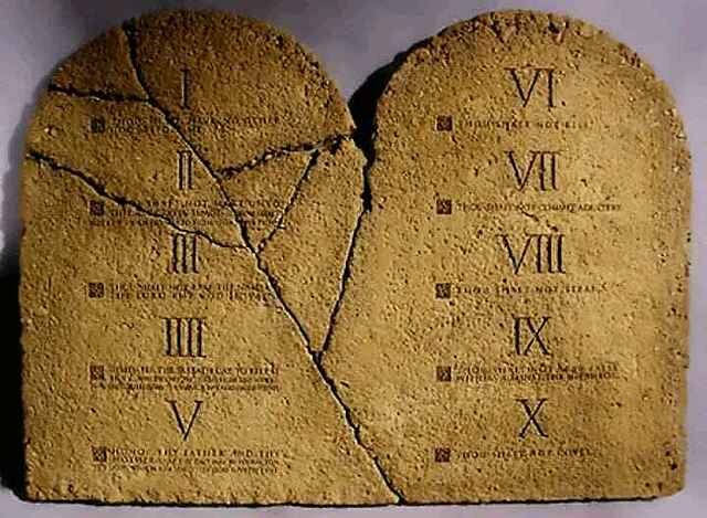 Los 10 mandamientos de la biblia