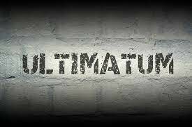 The French ambassador drafted an ultimatum