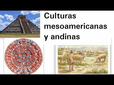 Se desarrollan las civilizaciones mesoamericanas y andinas