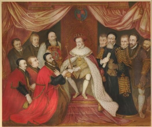 Edward VI assumes the throne