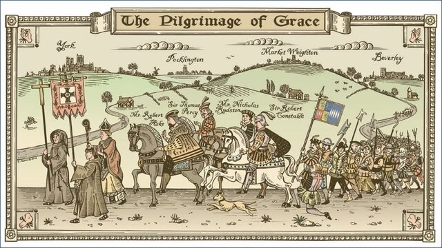 The Pilgrimage of Grace In Yorkshire and Lincolnshire