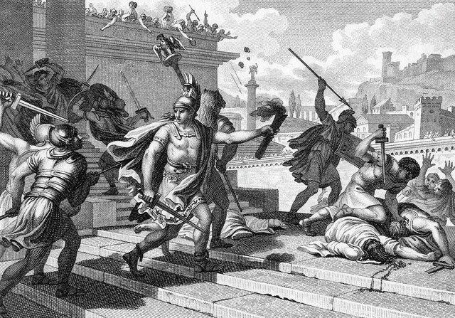 Sulla's first march on Rome