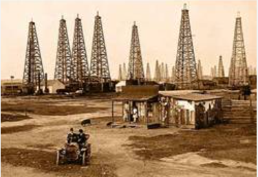 Corsicana Oil Discovery