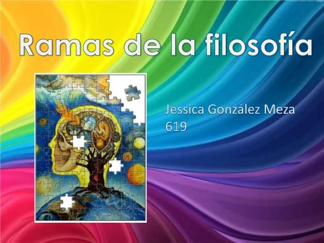 Ramas de la Filosofía