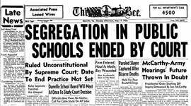 Timeline: Brown v. Board of Education