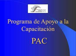 Programa de Apoyo a la Capacitación (PAC)