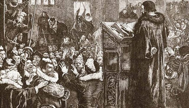 Calvino crea una República Protestante