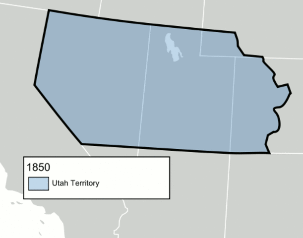 Utah Territory was organized, ch. 51, 9