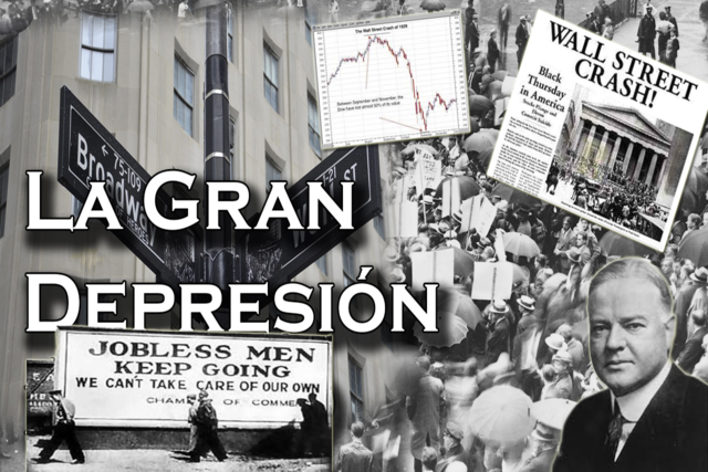 Crisis del 29 y la Gran Depresión