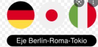 El Pacto Tripartito entre Japón, Alemania e Italia. Eje Berlín Roma-Tokio.