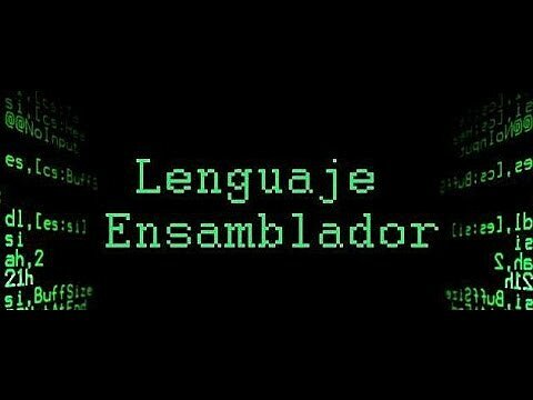 Lenguaje ensamblador