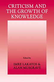 Falsification and the Methodology of Scientific Research Programmes