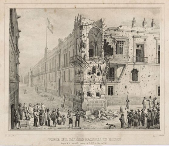 Rebelion de Valentin gomez Farias