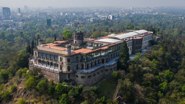 Cae el Castillo de Chapultepec