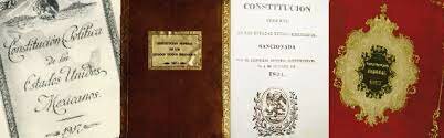 Declaraciones y Constituciones en México 1813