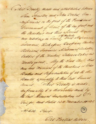 Texas-Cherokee Treaty