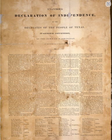 Texas Independance