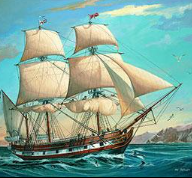 Departs on 5 Year Journey - HMS Beagle