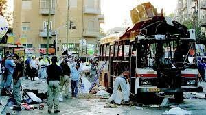 Hamas commits its first bombing attack