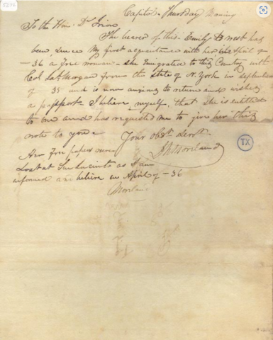 Passport of Emily West