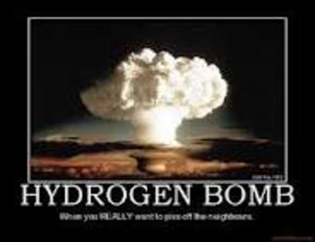 The United States Test the Hydrogen Bomb