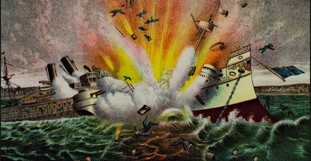 The sinking of the USS Maine