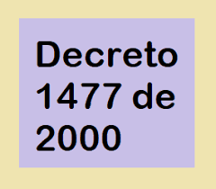 Decreto 1477 ( Articulo 3)