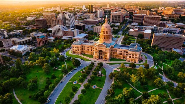 Austin becomes Texas Capital