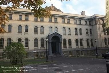 Establecimiento de la octava Casa Madre de la Congregación, en el 2330 de la calle Sherbrooke.
