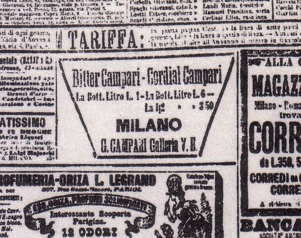 Il primo annuncio pubblicitario