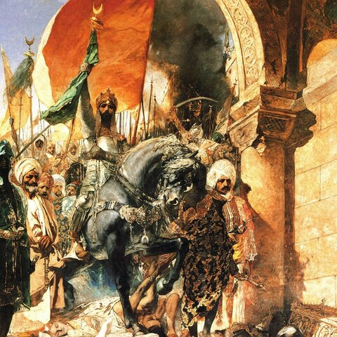 Destruccion de Santiago de Compostela