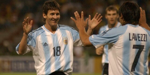 PRIMER MUNDIAL DE MESSI