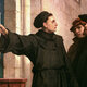 Web martin luther 95 theses painting door hammer public domain