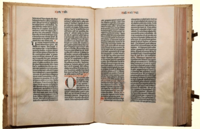 La biblia de Gutenberg