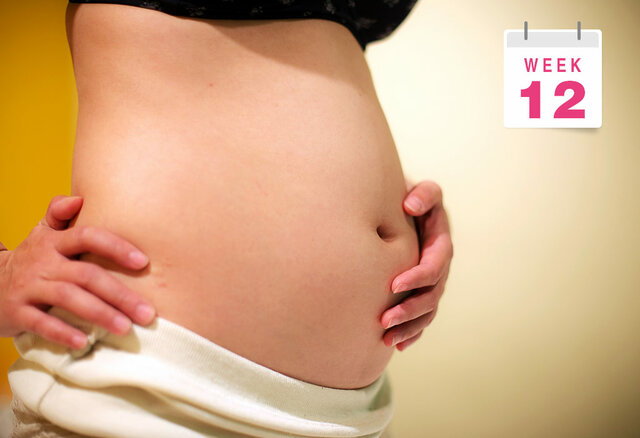 Pregnant Mother Week 12