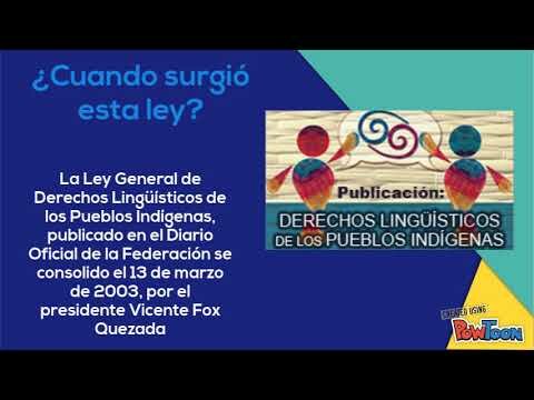 ley de derechos lingüísticos indígenas